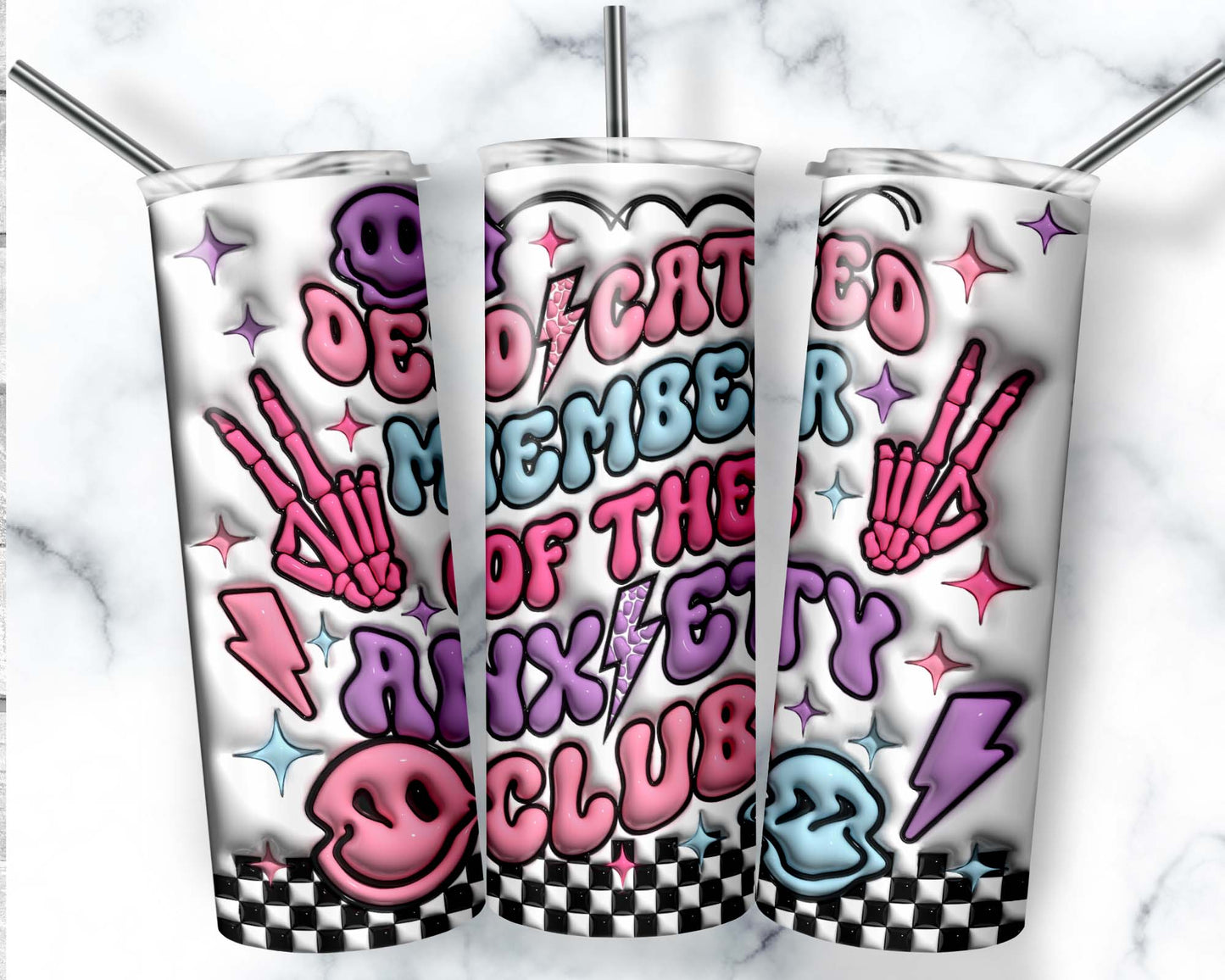 Anxiety Club Tumbler