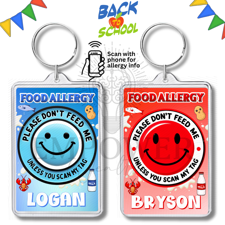 Food Allergy Keychain