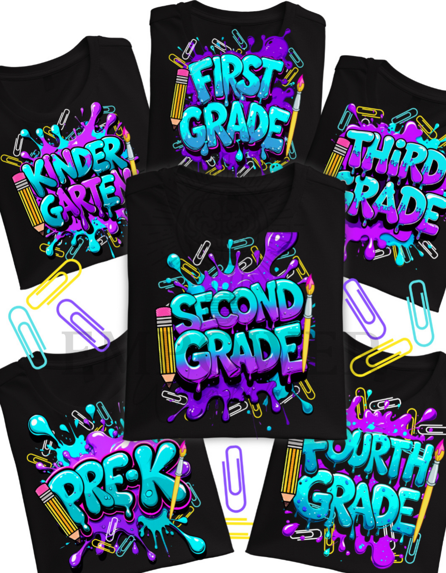 Back to School Grade Level Shirts