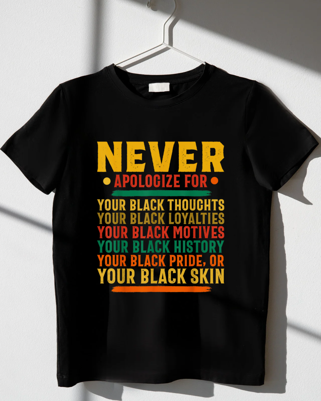 Never Apologize