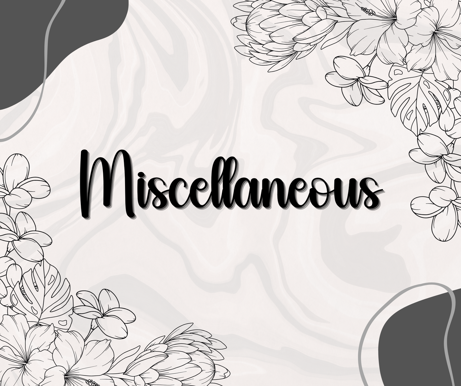 Miscellaneous