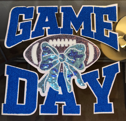 Blue Game Day Patch