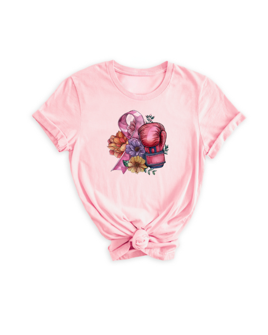 Floral Breast Cancer Awareness