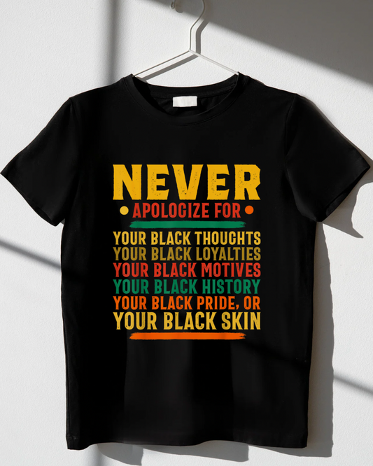 Never Apologize