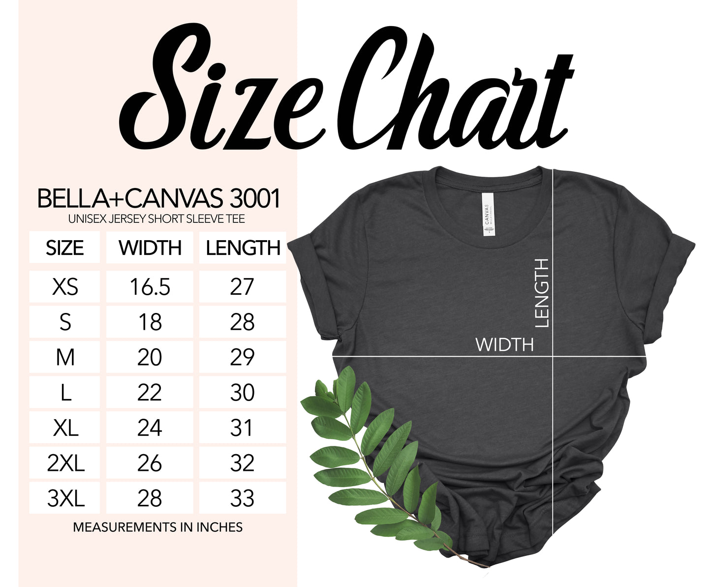 Bella Canvas Tees